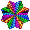 Radial Rainbow Picture